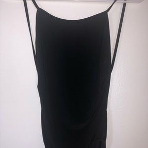 Backless strappy body suit from boohoo